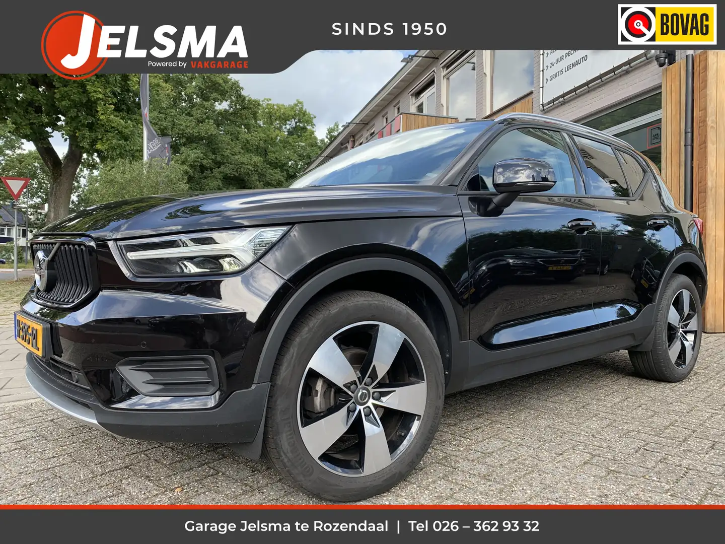 Volvo XC40 1.5 T3 Momentum Pro 164pk Aut. Sport-leder | Camer Negro - 1