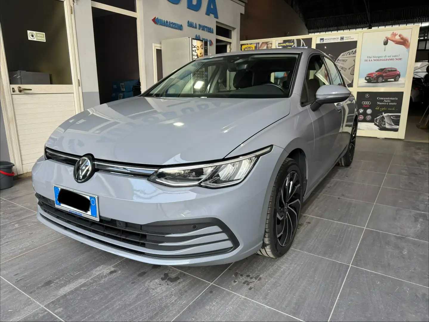 Volkswagen Golf Golf VIII 2020 2.0 tdi Life 115cv dsg Grijs - 1