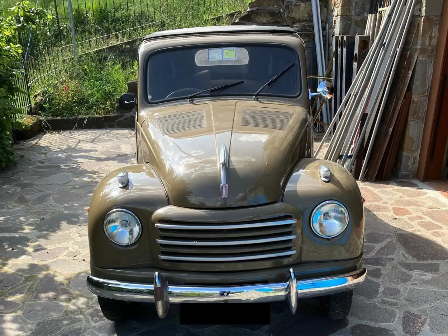 Fiat Cinquecento cabrio topolino Marrone - 1