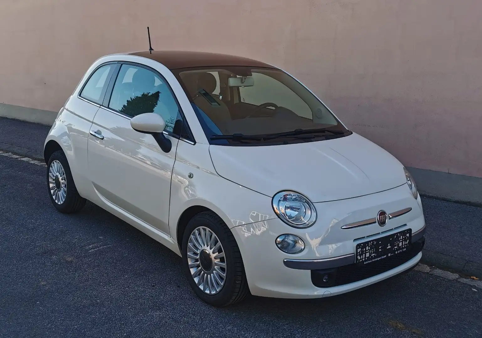 Fiat 500 / Klima / Alufelgen Weiß - 1