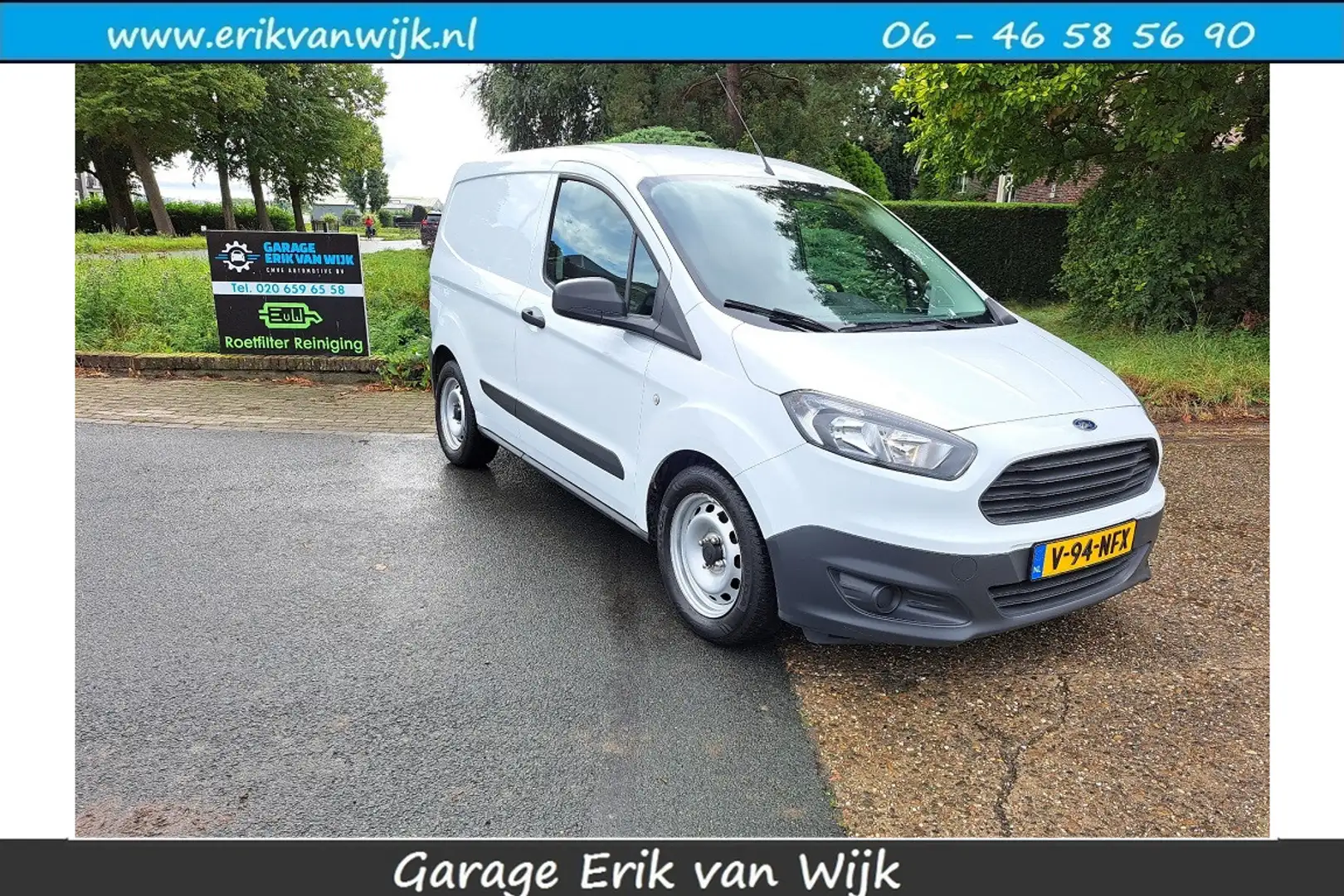 Ford Transit Courier 1.0 Economy Edition Benzine/Airco/Bluetooth/Stoelv Wit - 1