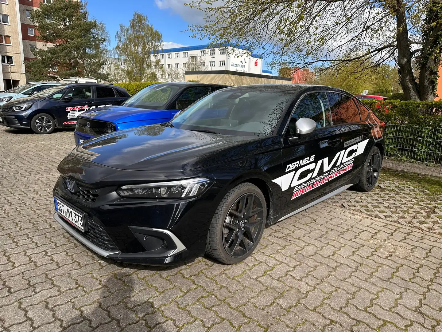 Honda Civic e:HEV 2.0 i-MMD*Hybrid*Advance*Bose*Panorama Zwart - 1