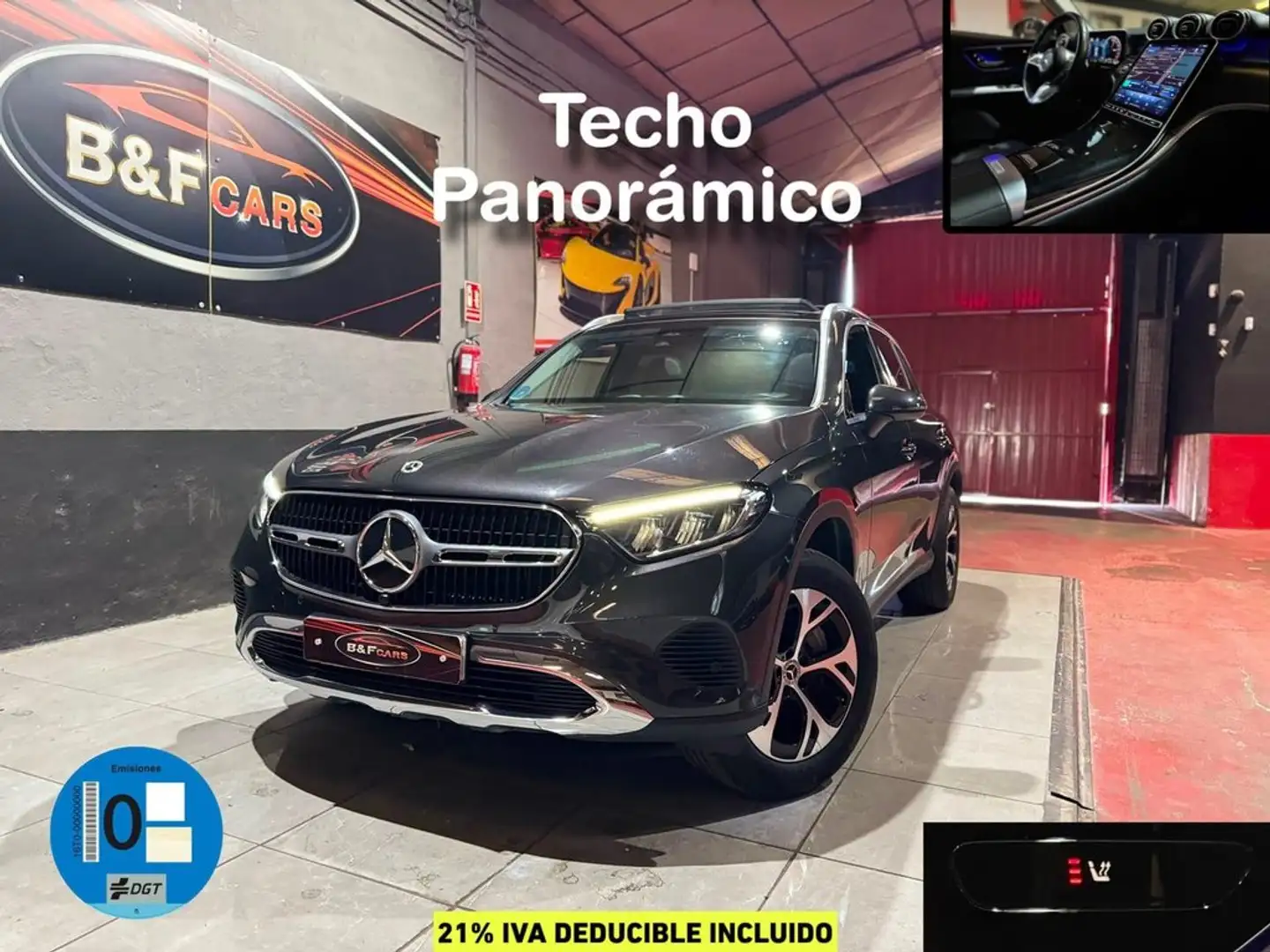 Mercedes-Benz GLC 300 300de 4Matic Gris - 1
