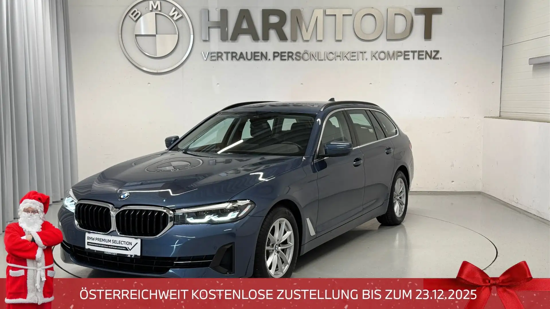 BMW 520 d xDrive Blau - 1