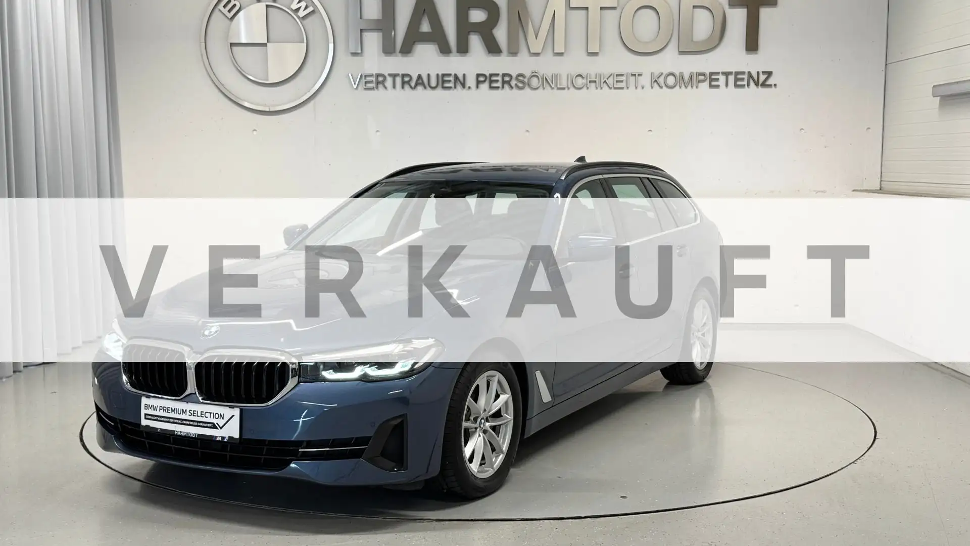 BMW 520 520d xDrive Blau - 1