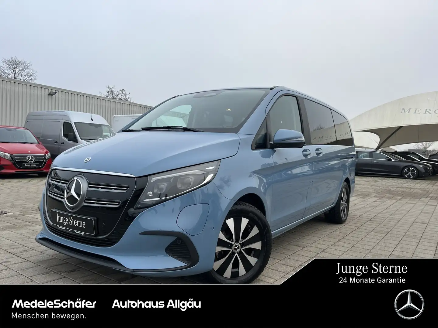 Mercedes-Benz EQV 300 EQV 300 L DISTR KAMERA ASSISTENZPAKET MULTIBEAM Blau - 1