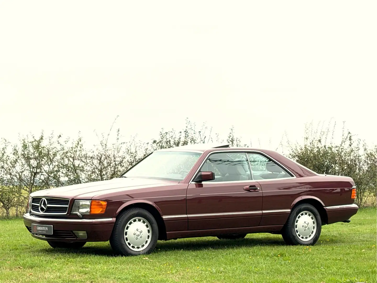 Mercedes-Benz S 560 SEC - C126 - 26.000 km !! Rouge - 1