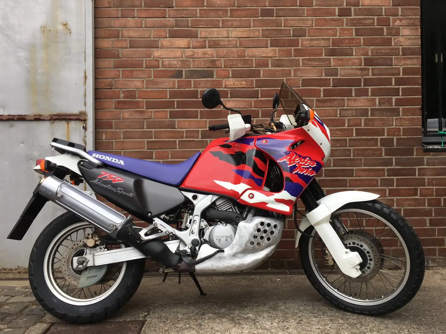 Honda XRV 750 AFRICA TWIN+1.HD. +NUR 8374km+ VIEL NEU!+ Blanc - 2