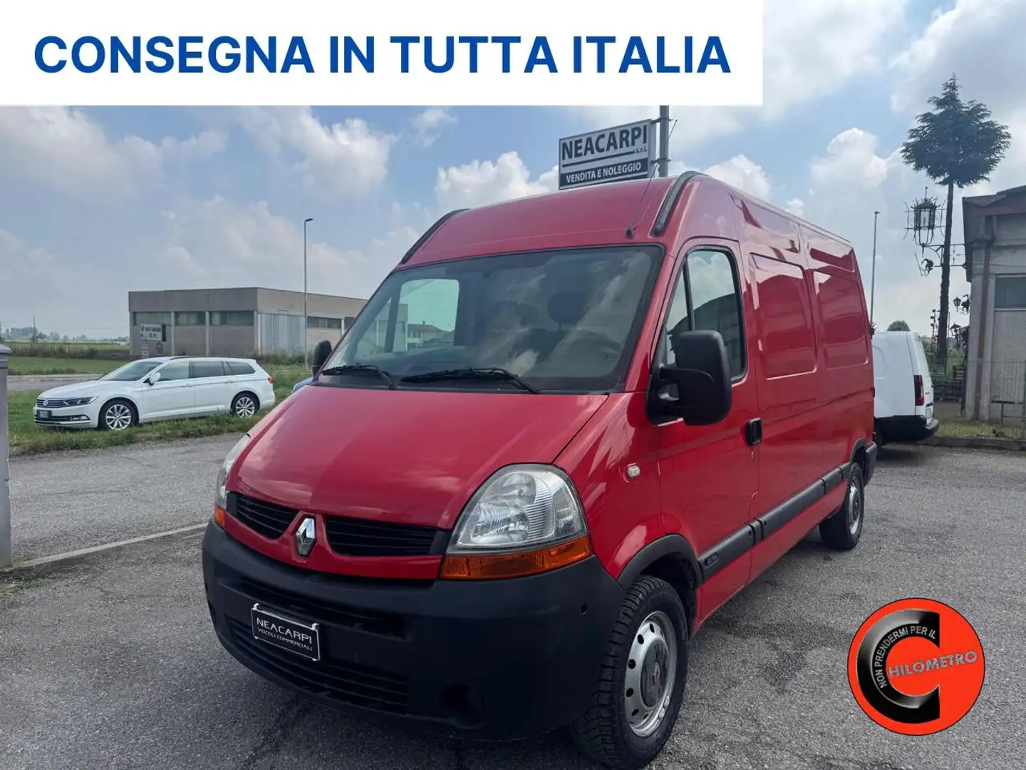 Renault Master 2.5 dCi(PM-TM-L2H2)CLIMA-OTTIME CONDIZIONI-1323KG- Rojo - 1