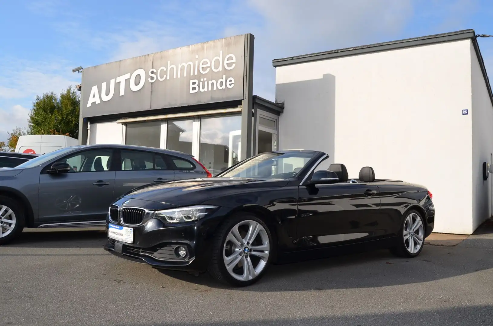 BMW 430 Cabrio 430 i Advantage Head-Up Leder LED Navi AH Noir - 1