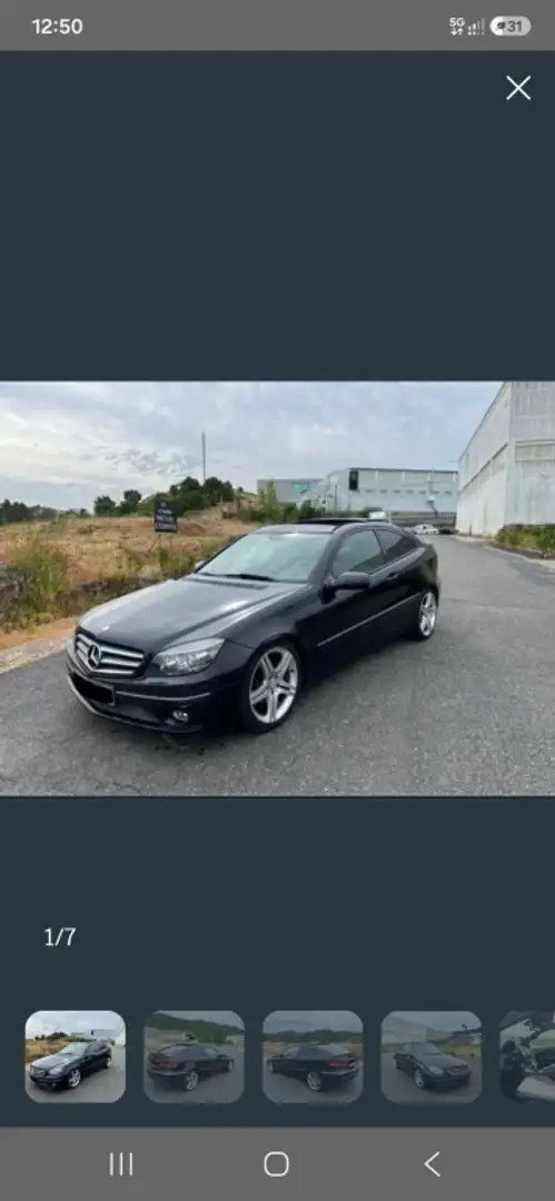 Mercedes-Benz C 220 220CDI Negro - 1