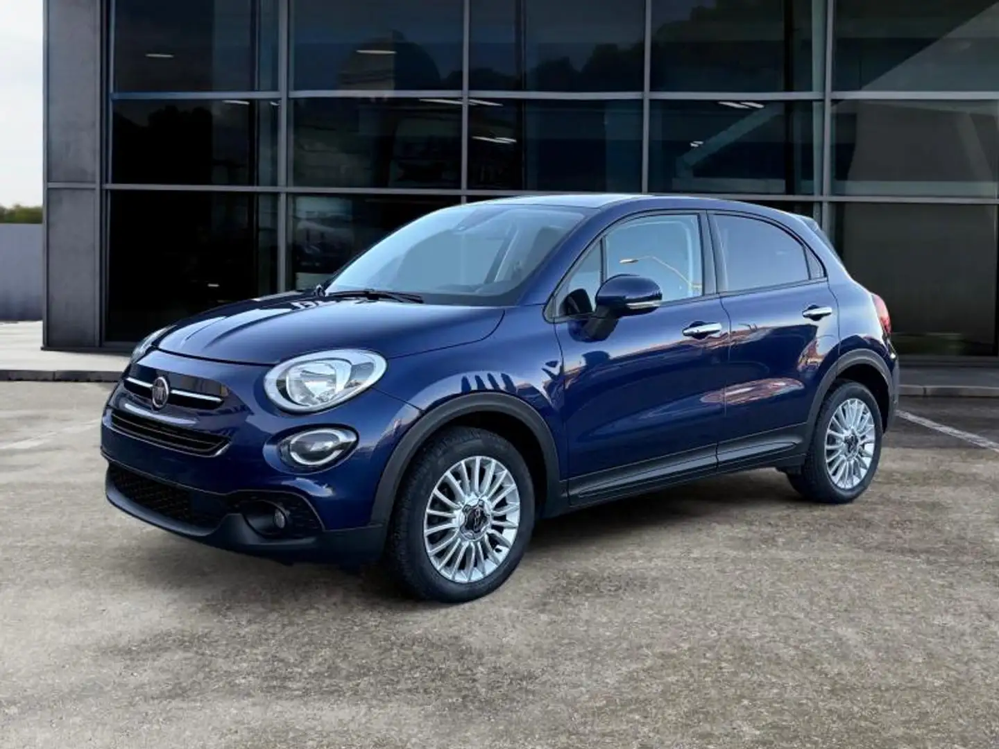 Fiat 500X 1.3 mjt Cross 95cv Bleu - 1