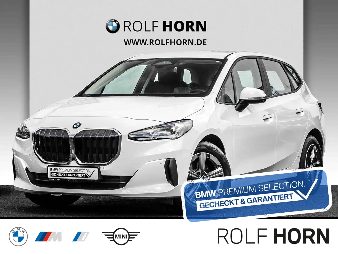 BMW 216 i Active Tourer Navi HeadUp Lenkradhzg. RfKam Biały - 1