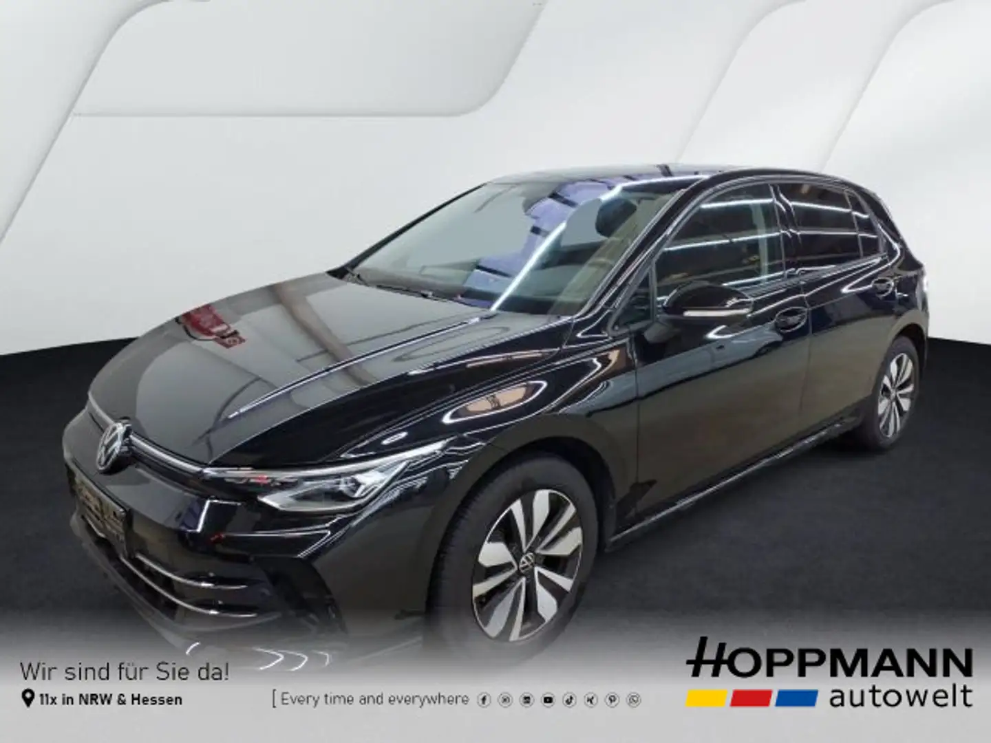 Volkswagen Golf VIII 1.5 TSI Life GOAL ACC AHK LED NAVI APP Schwarz - 1