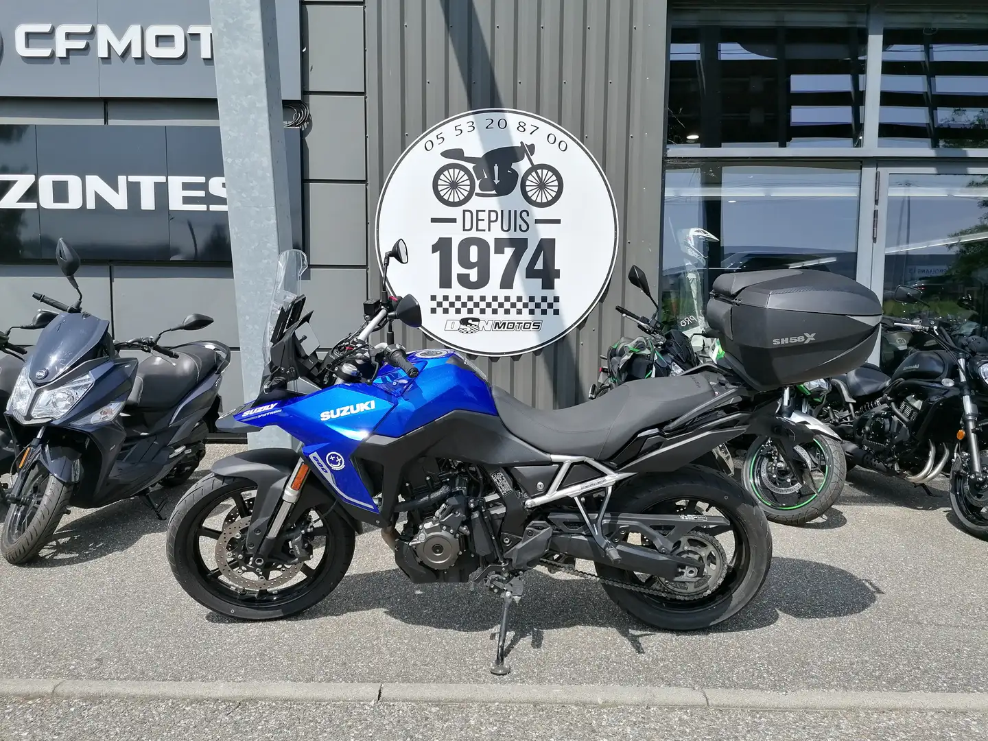 Suzuki V-Strom 800SE Bleu - 2