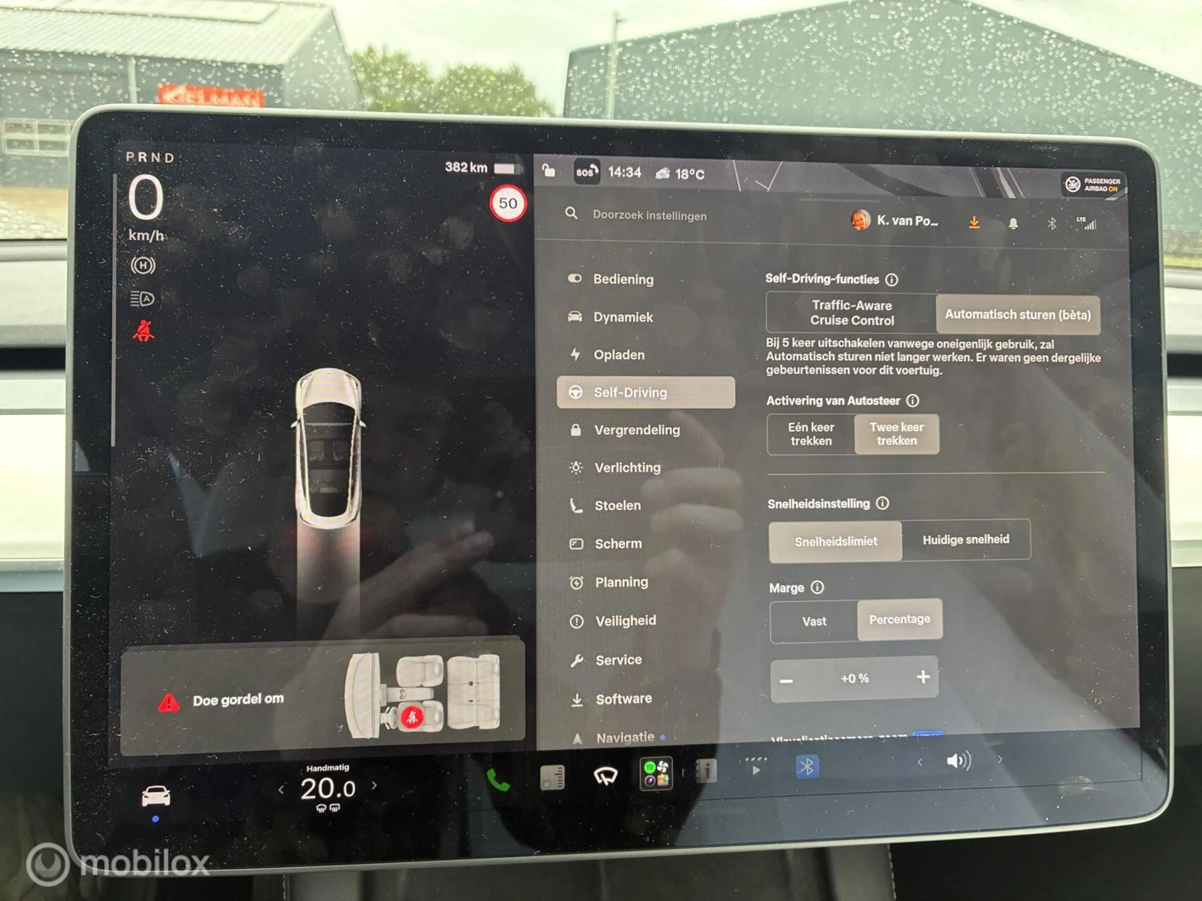 Tesla Model 3 Long Range AWD 75kWh | 351PK | SOH 90% MOBA | Wit — photo 15