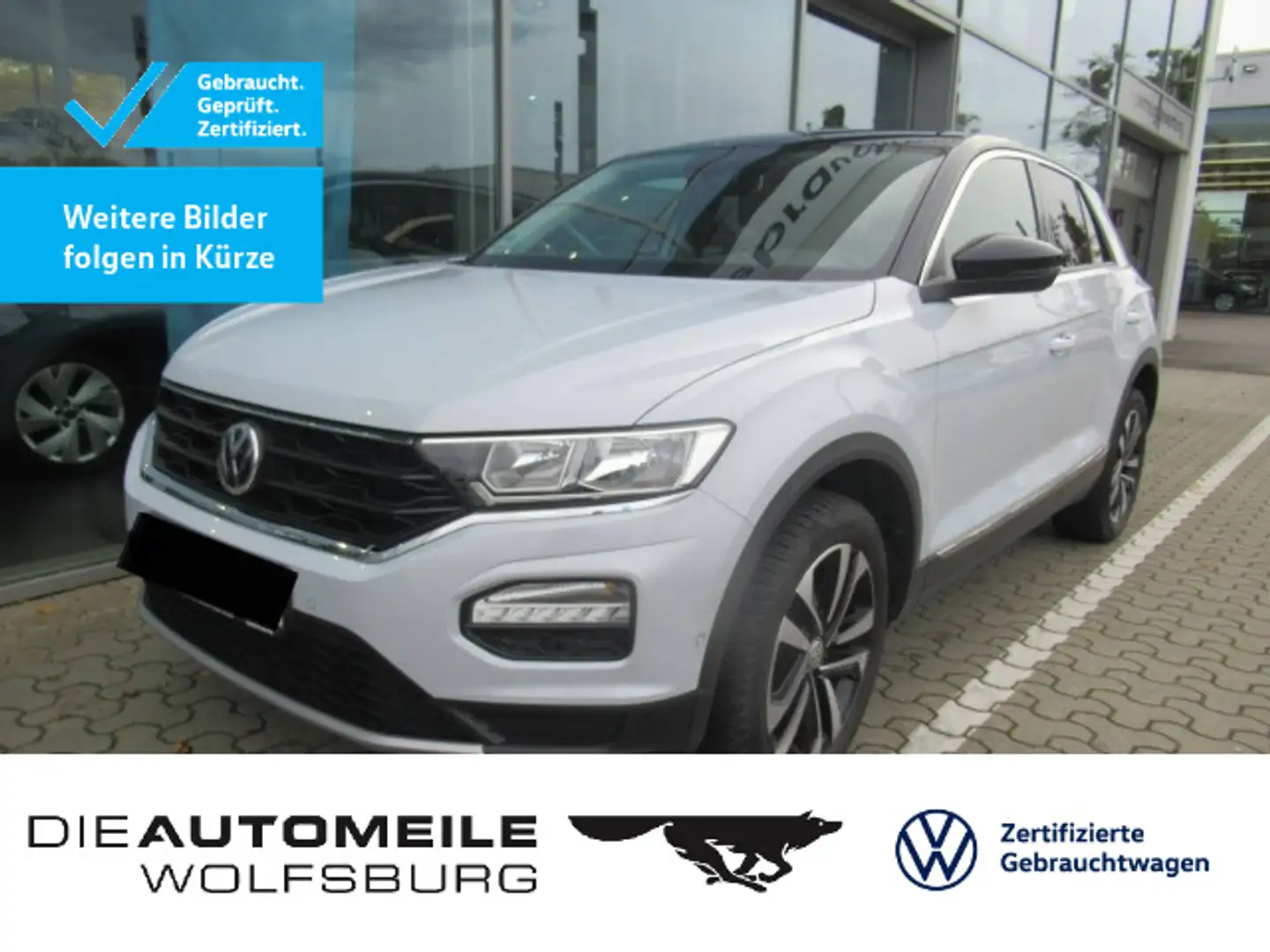 Volkswagen T-Roc 1.5 TSI Style AHK/ACC/Einparkhi Weiß - 1