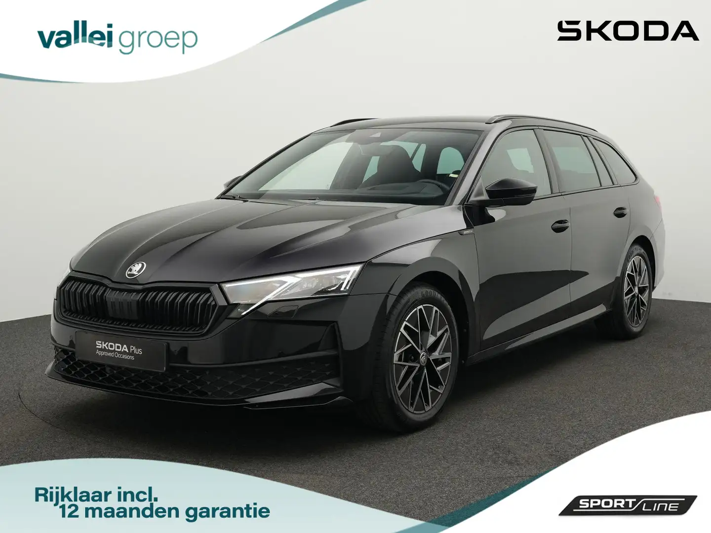 Skoda Octavia Combi 1.5 TSI 150 pk DSG MHEV Sportline Business | Nero - 1