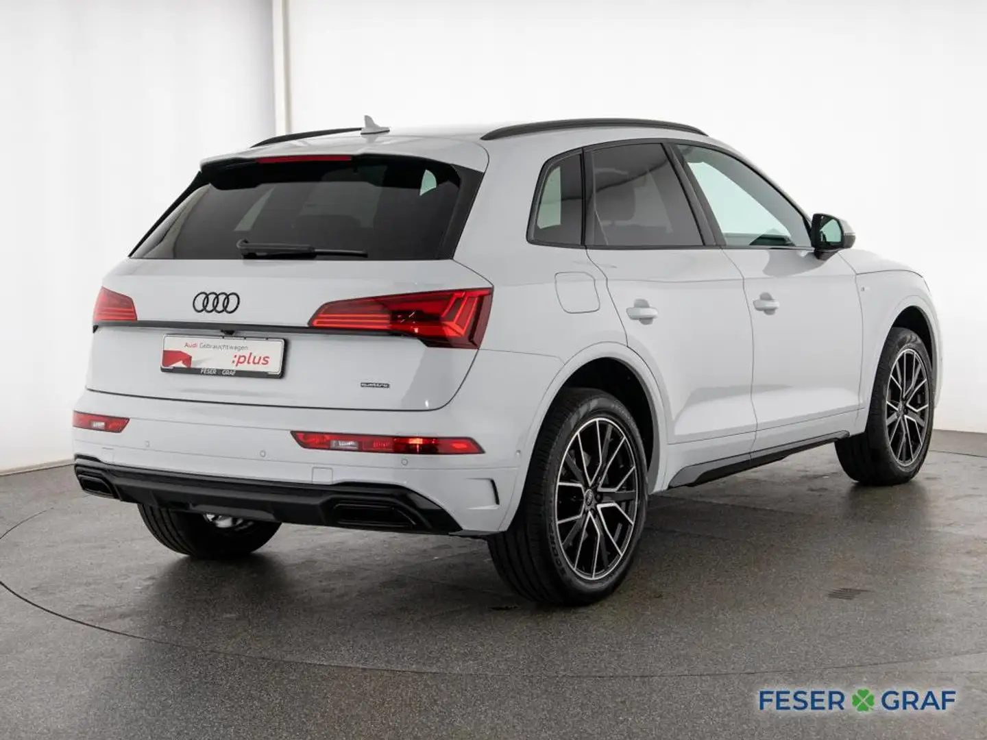 Audi Q5 S line 40 TDI quattro S tronic AHK/ virtual Cockpi Blanc - 2