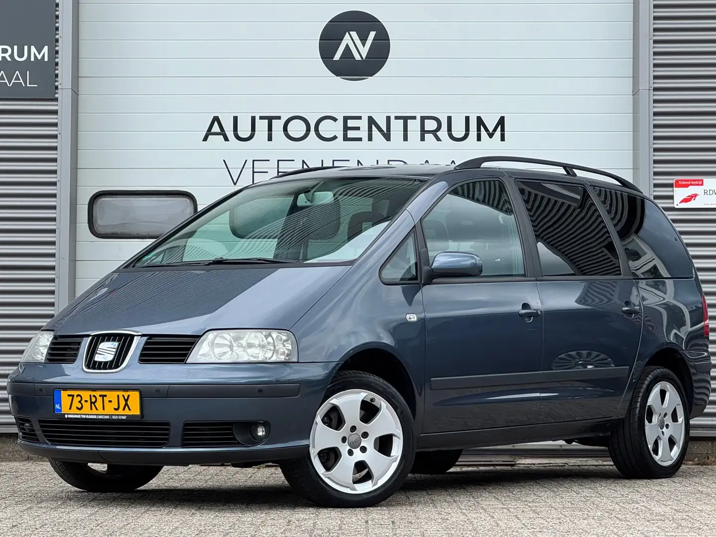 SEAT Alhambra 1.8-20VT 150 PK 7-ZITS CRUISE/AIRCO/TREKHAAK Grijs - 1