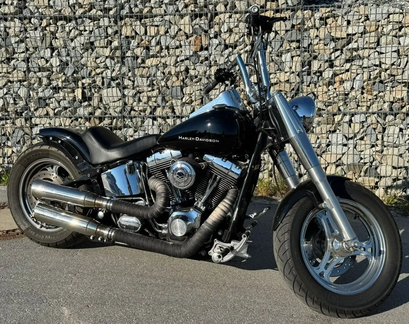 Harley-Davidson Fat Boy Umbau Czarny - 1