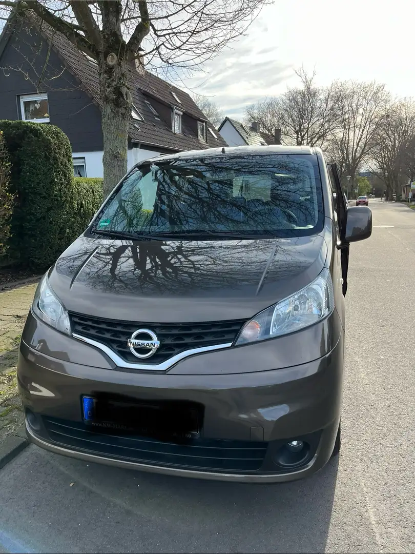 Nissan Evalia Nissan NV 200 Evalia Tekna 1,5 dci, 7 Sitze, Navi Brown - 1