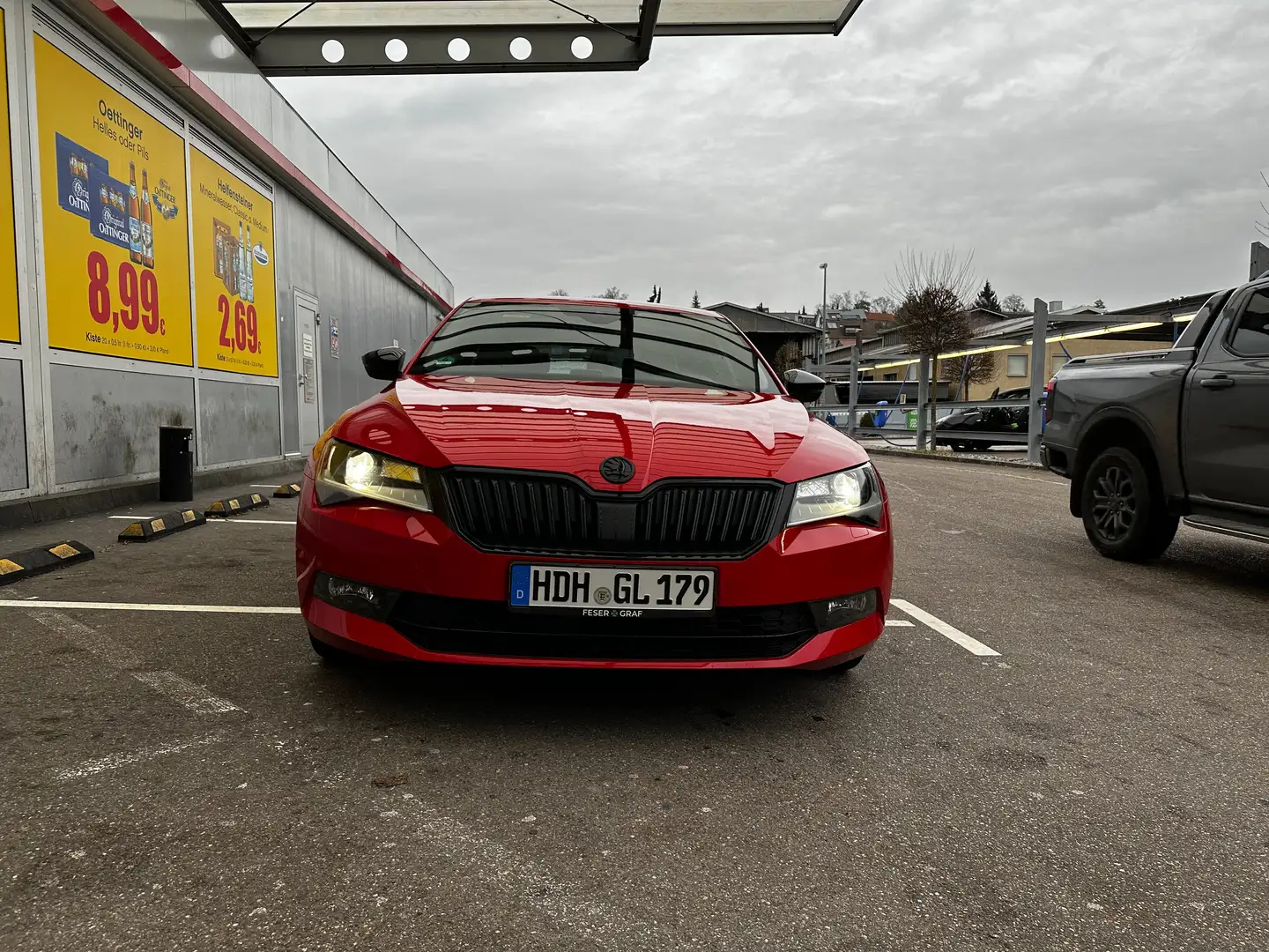 Skoda Superb Superb 2.0 TDI DSG SportLine Червоний - 2