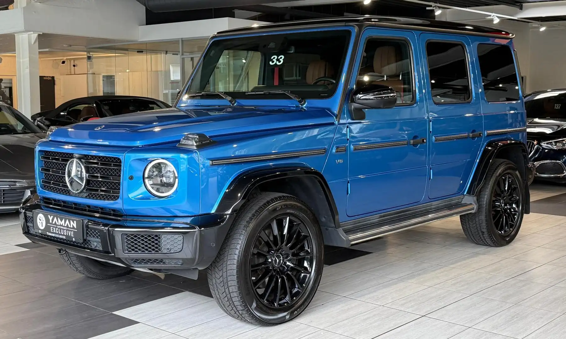 Mercedes-Benz G 500 AMG*G Manufaktur*StHzg*GSD*Massage Синий - 1