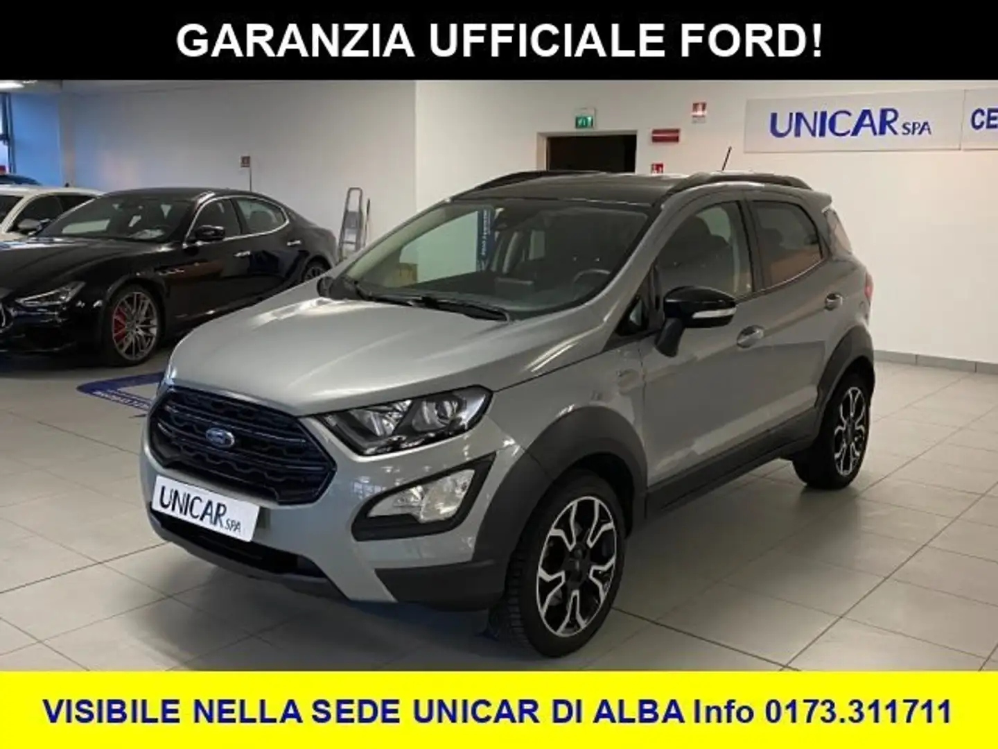 Ford EcoSport 1.000 ECOBOOST 125 CV ACTIVE Argento - 1