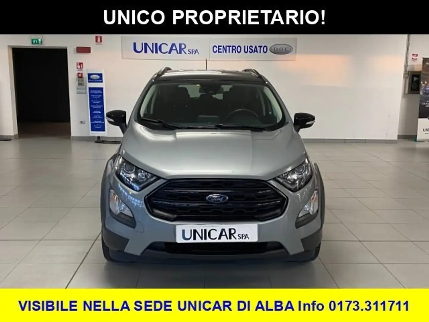 Ford EcoSport 1.000 ECOBOOST 125 CV ACTIVE Argento - 2