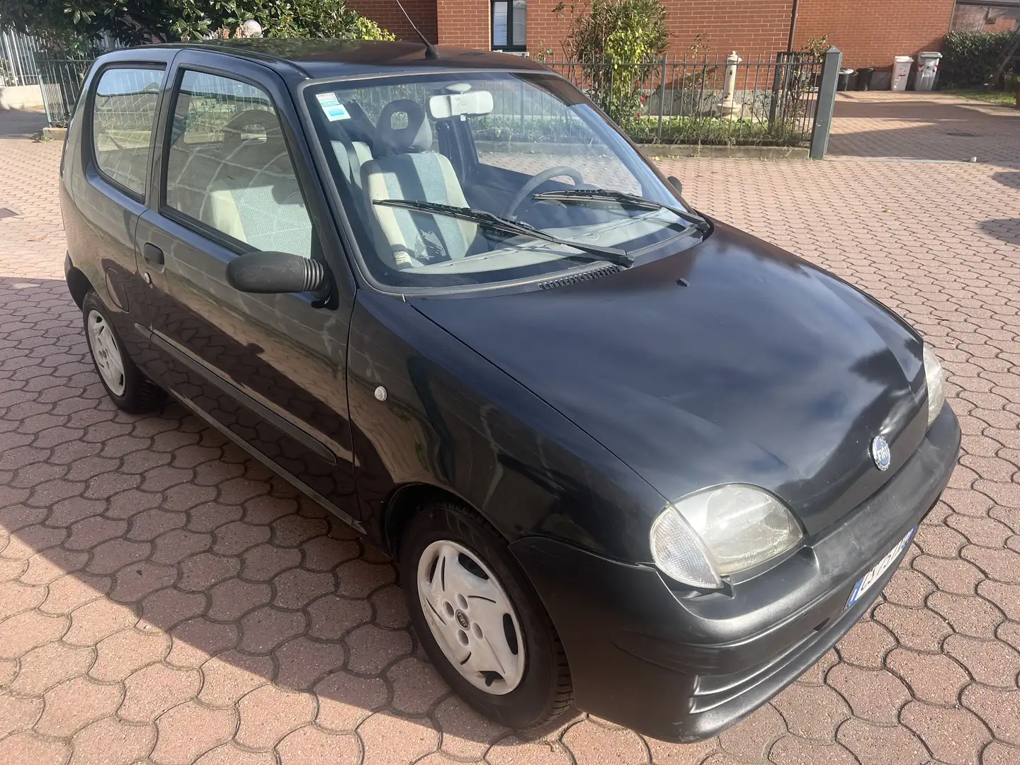 Fiat 600 1.1 IE ACTIVE CLIMATIZZATORE IDROGUIDA ABS Nero - 2