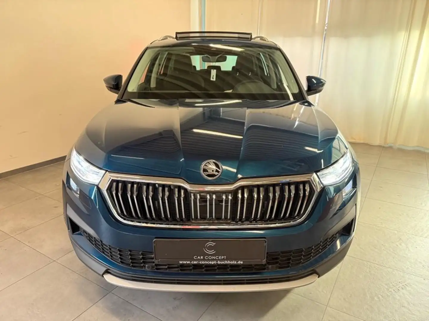 Skoda Kodiaq Style 1.5 TSI DSG PANO KESSY ACC MATRIX Blau - 2