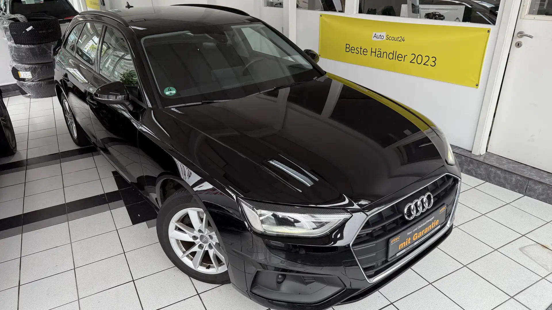 Audi A4 35 TDI °360 Kamera LED S-Tronic GARANTIE Zwart - 1