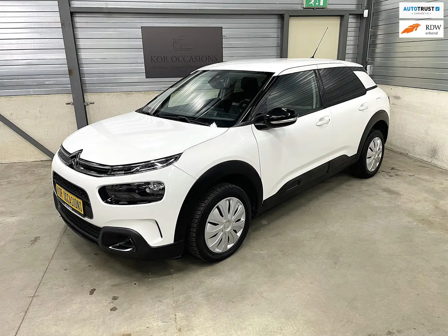 Citroen C4 Cactus 1.2 PureTech Feel 2e eigenaar carplay automaat Wit - 1