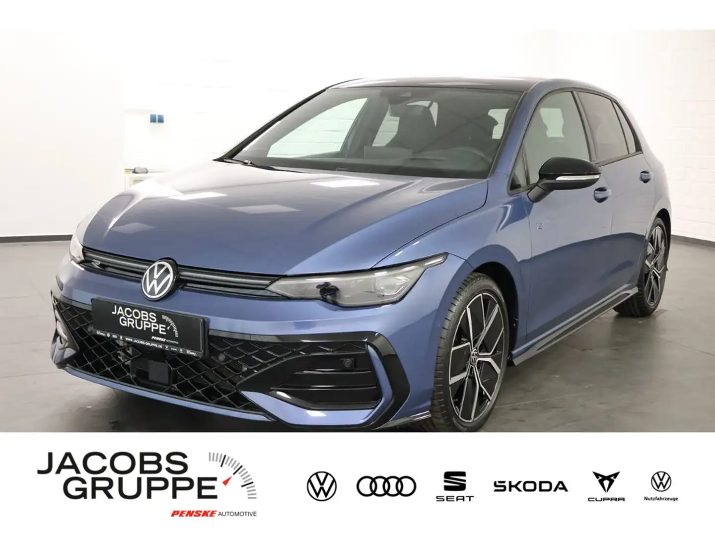 Volkswagen Golf VIII 2.0 TDI R-Line "Black Style" DSG,Na Blau - 1