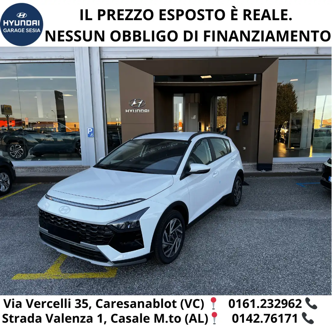 Hyundai BAYON Bayon 1.0 T-GDI MT XLine Bianco - 1