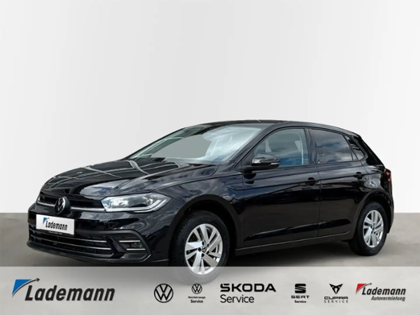 Volkswagen Polo 1.0 TSI DSG STYLE LED+NAVI+ACC+CLIMAT.+SIHZ Schwarz - 1