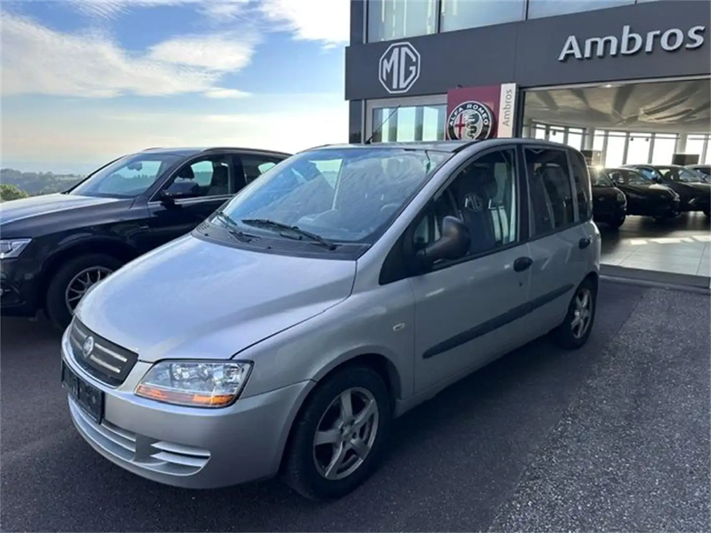 Fiat Multipla 1,9 JTD Multijet 120 Active Silber - 1