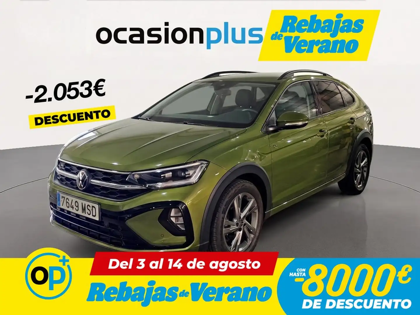 Volkswagen Taigo 1.0 TSI R-Line DSG 85kW Verde - 1