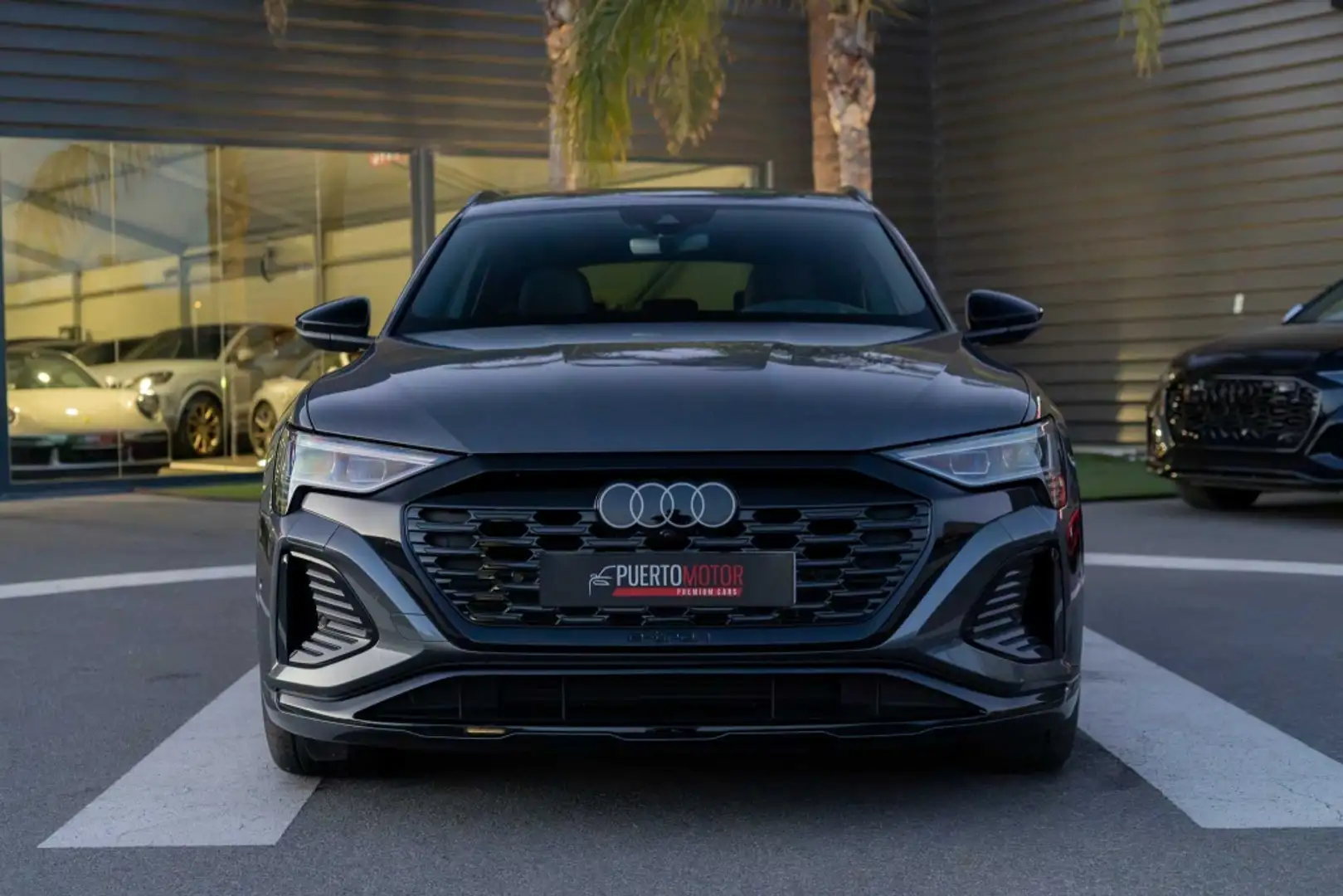 Audi Q8 e-tron Sportback 50 quattro S line Gris - 2