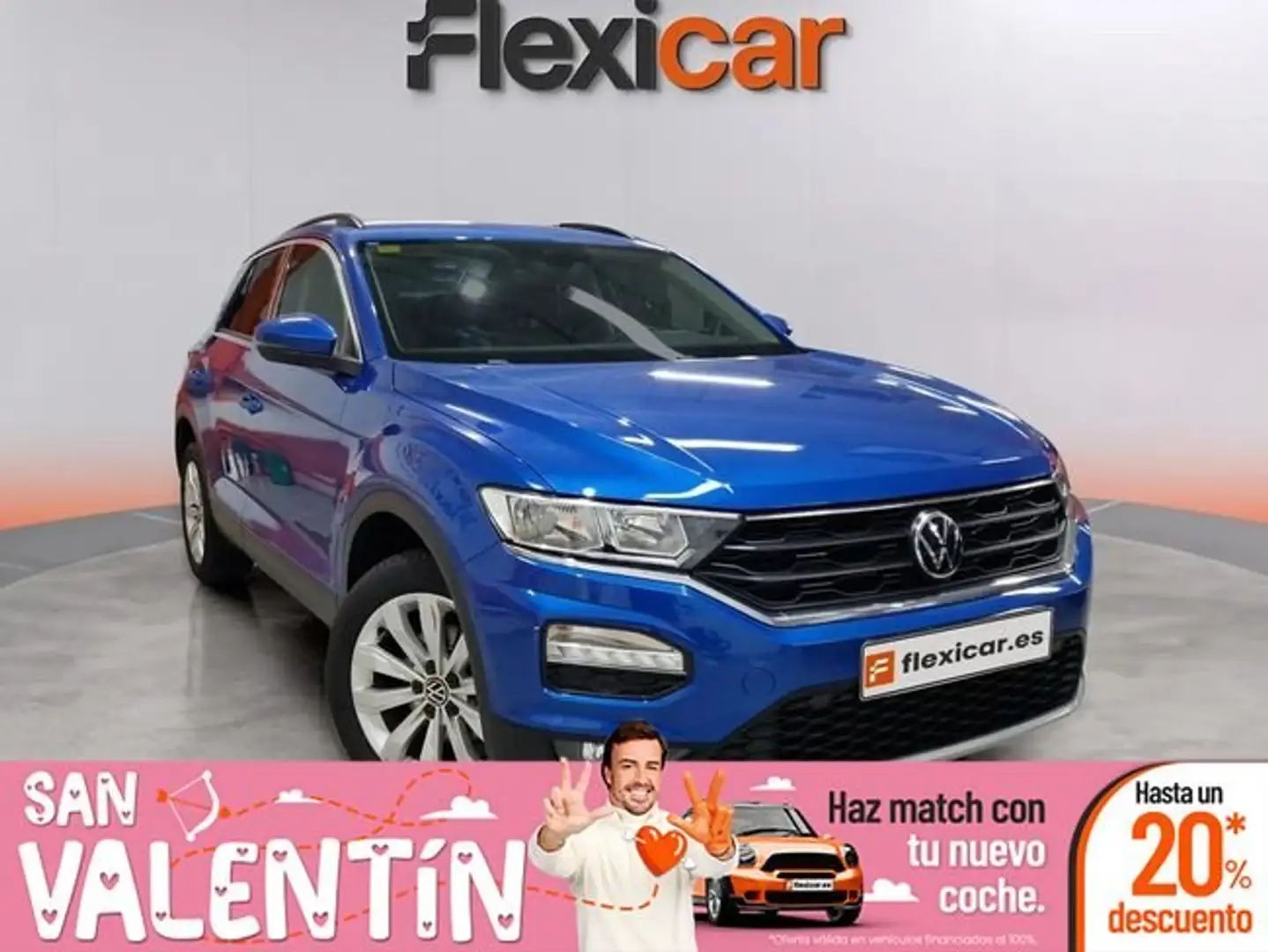 Volkswagen T-Roc 1.0 TSI Advance 81kW Bleu - 1