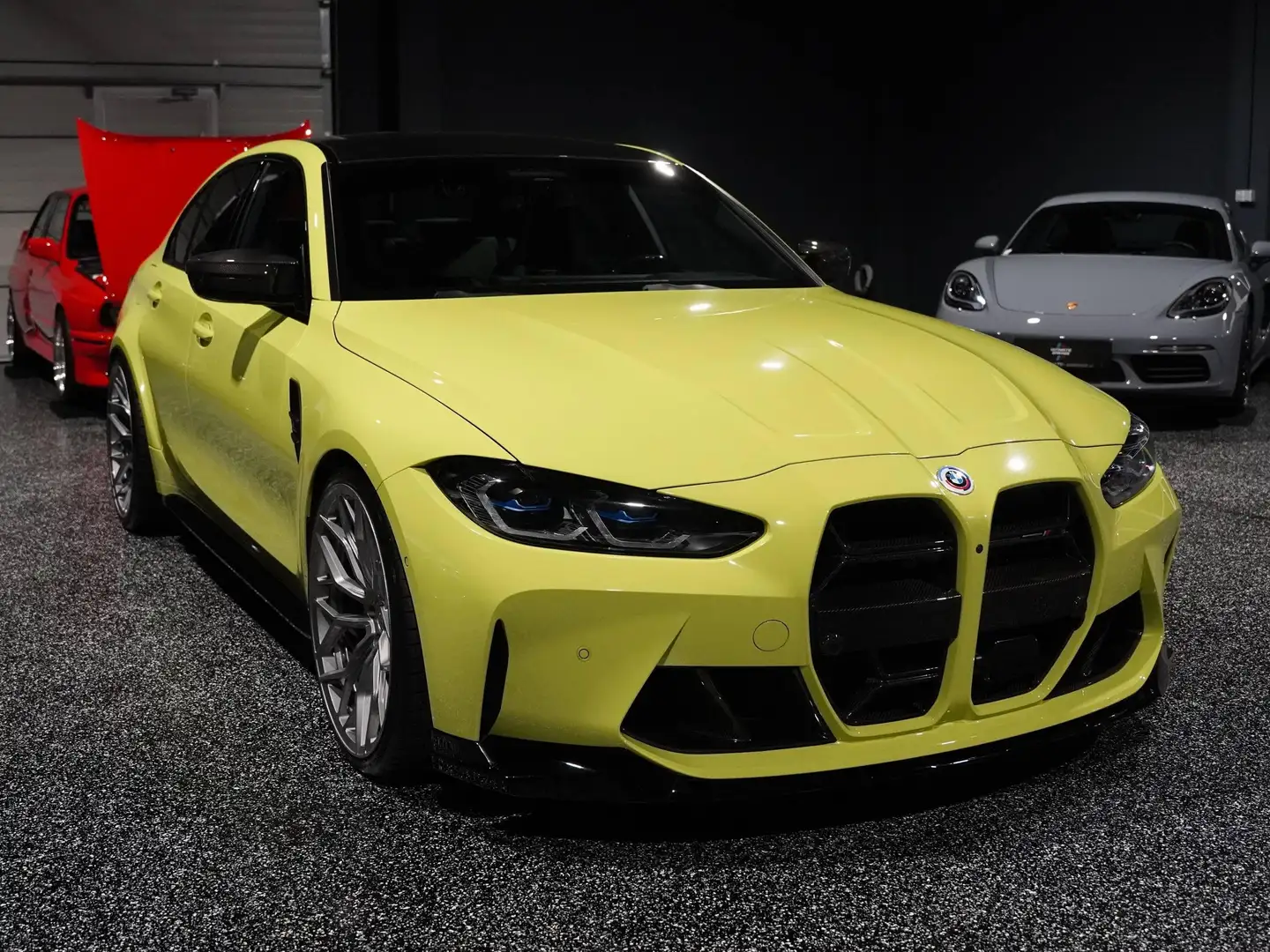 BMW M3 Competition *Carbon*21 Zoll*TAUSCH*LEASING Gelb - 2