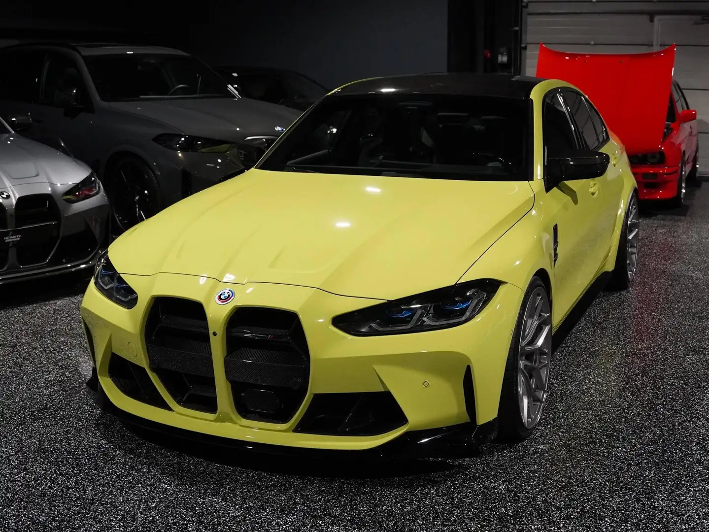 BMW M3 Competition *Carbon*21 Zoll*TAUSCH*LEASING Gelb - 1