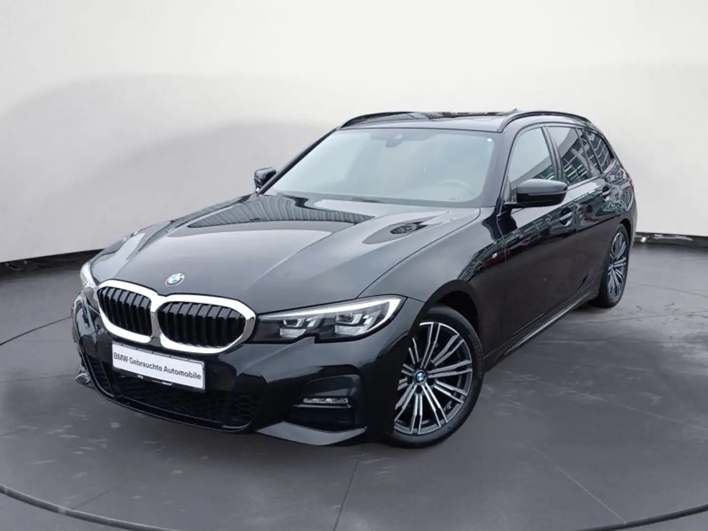 BMW 318 d Touring M Sport Panorama Standhzg.AHK PDC Nero - 2