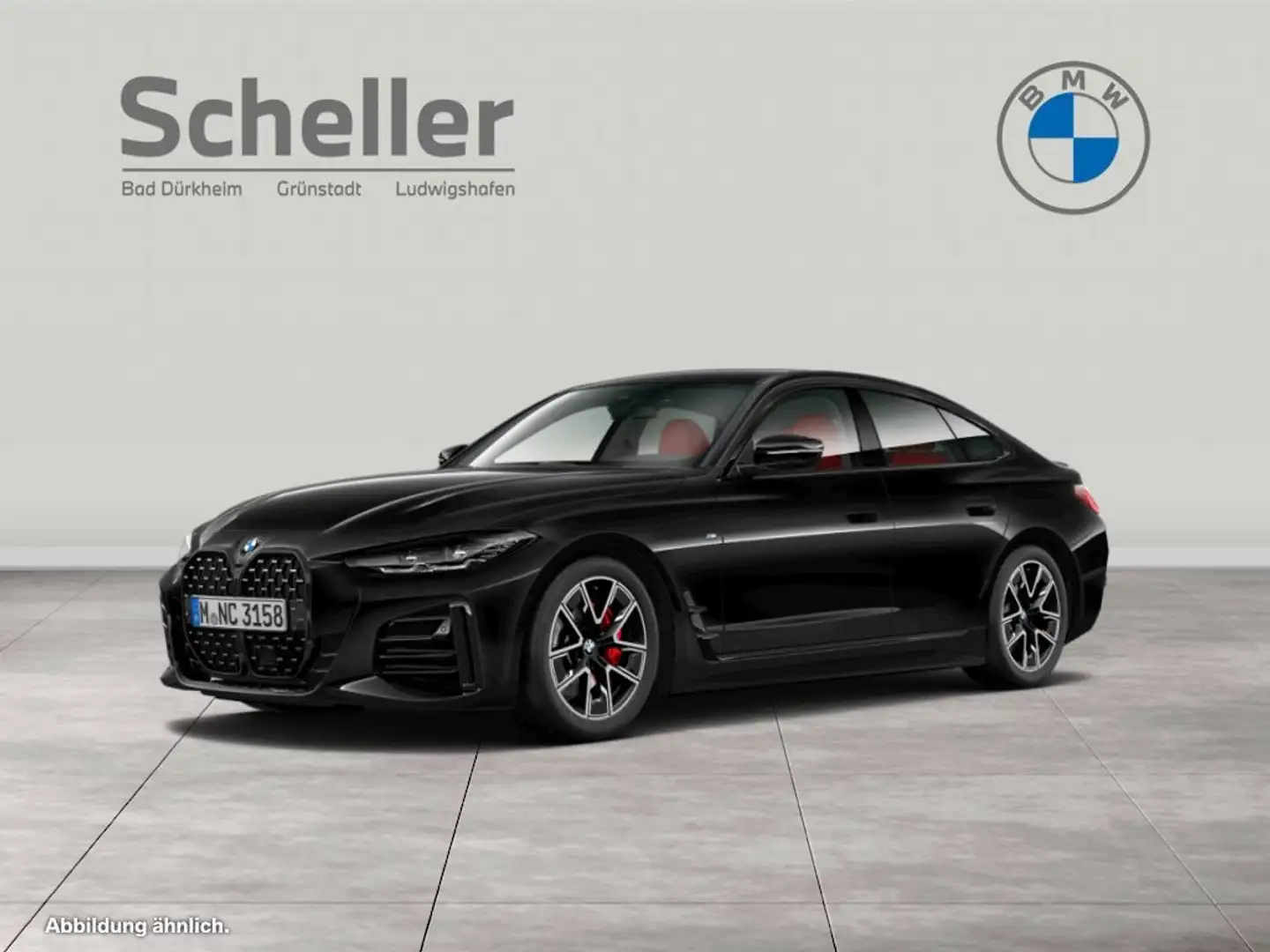BMW 430 i Gran Coupé M Sport Zwart - 1