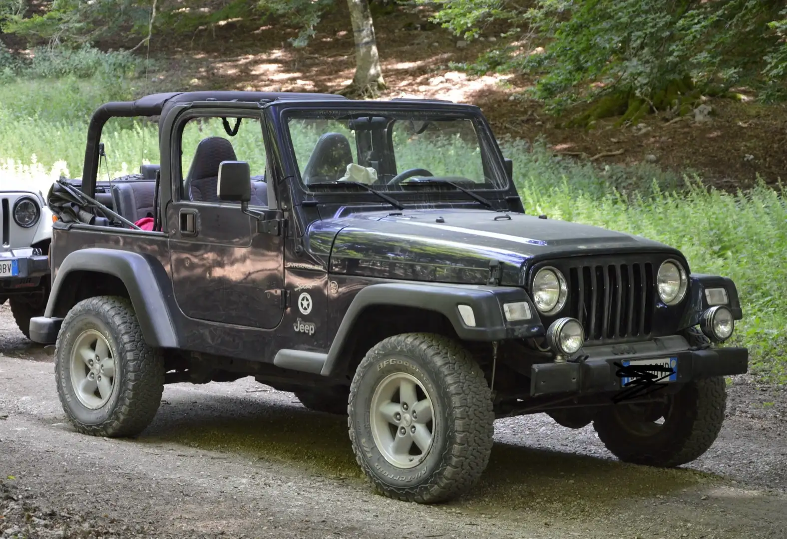 Jeep Wrangler Soft Top 2.5 Fioletowy - 1