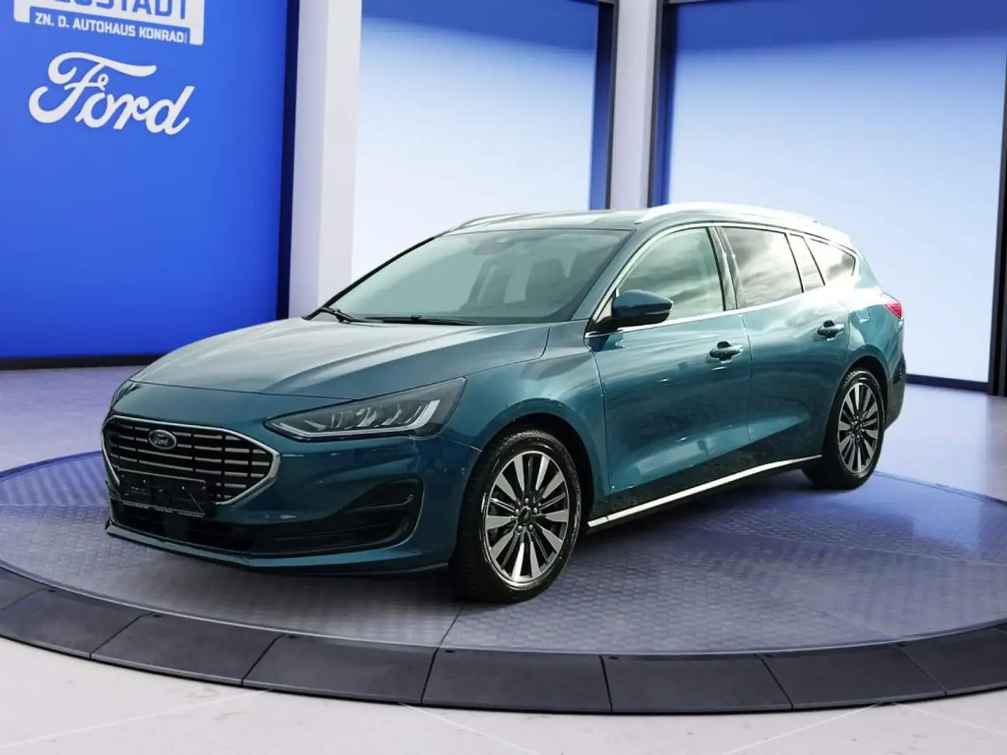 Ford Focus Focus Turnier 1.5 EcoBlue Aut. TITANIUM X *ACC*Win Bleu - 1