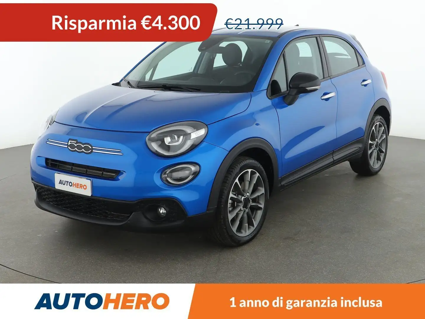 Fiat 500X 1.5 Mild-Hybrid Blu/Azzurro - 1