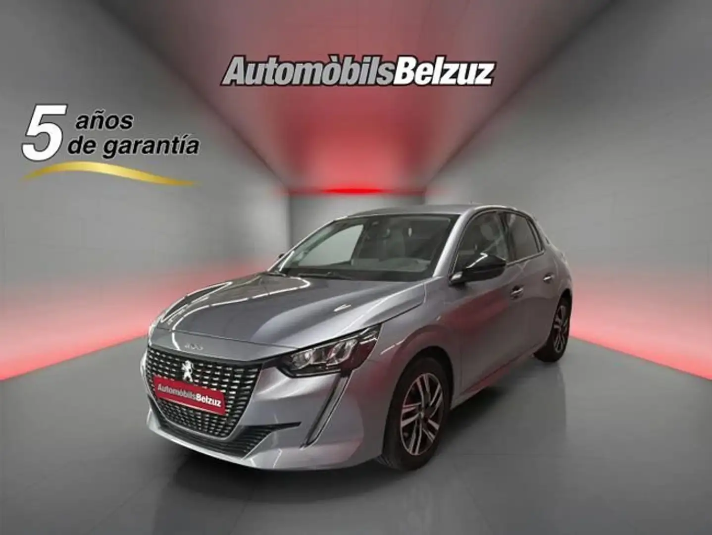 Peugeot 208 1.2 Puretech S&S Allure Pack EAT8 100 Gris - 1