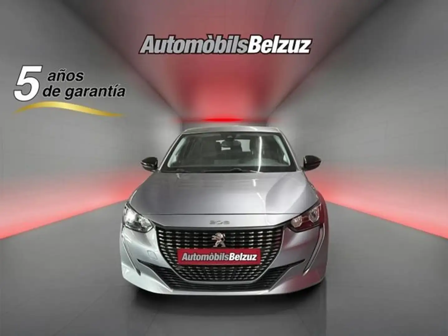 Peugeot 208 1.2 Puretech S&S Allure Pack EAT8 100 Gris - 2